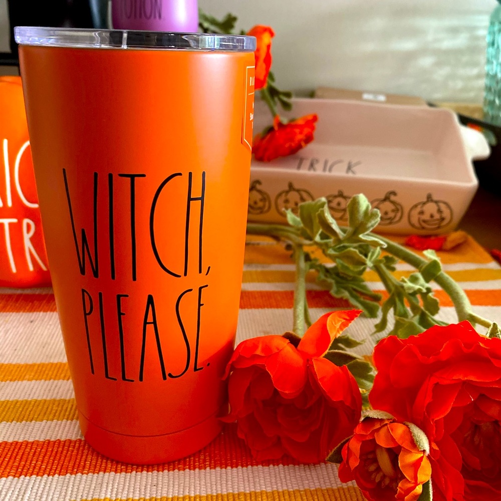 🎃👻 RAE DUNN HALLOWEEN Witch,Please Tumbler 👻🎃